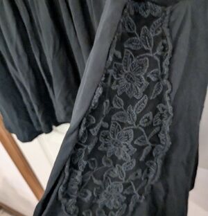 Adam Levine Lace Bell Sleeve Top